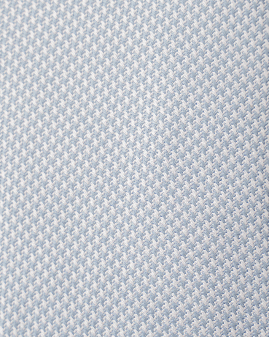 Mønstret Slips - Blå