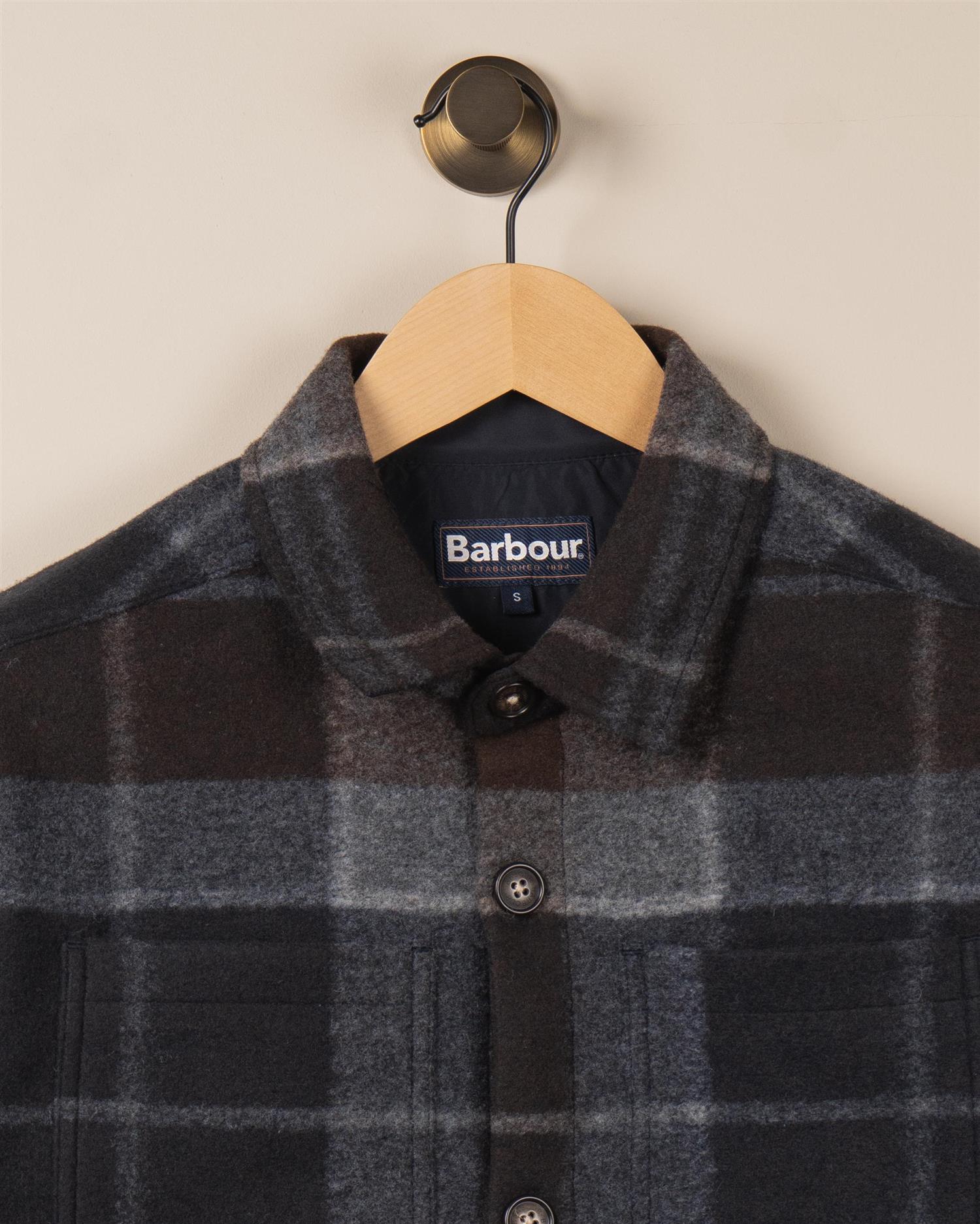 Chapter Check Overshirt - Midnight Oak Tartan