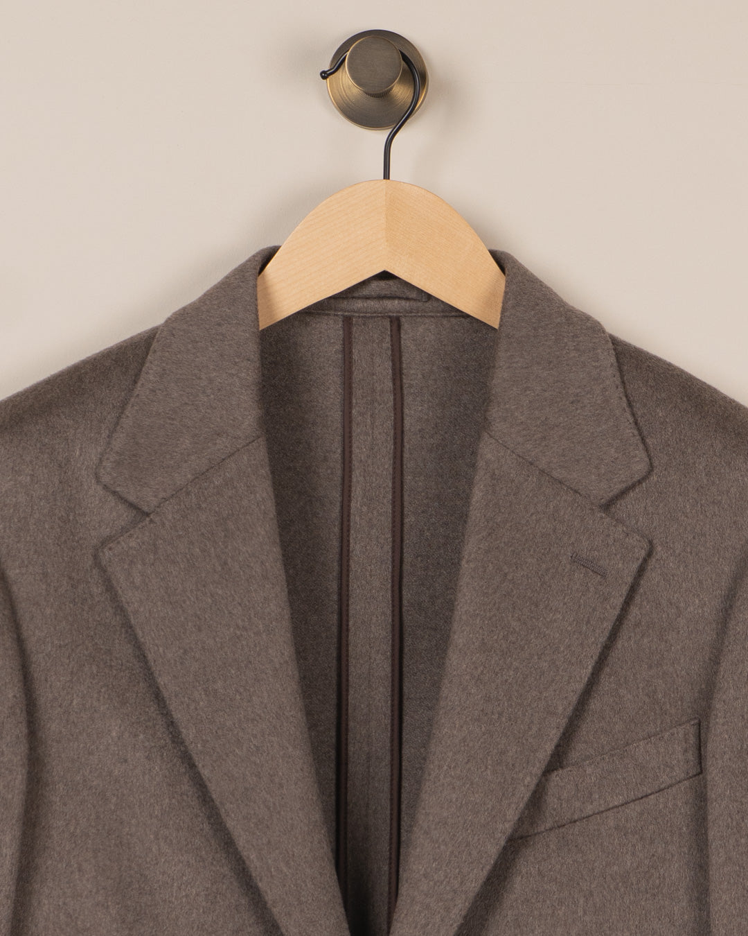 Cashmere blazer - Brun