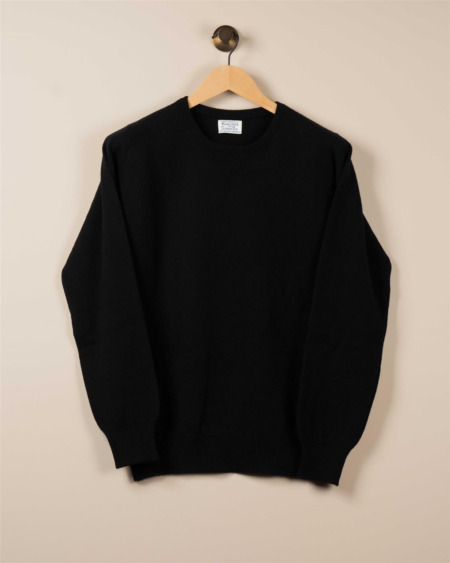 Rundhals Genser - Sort