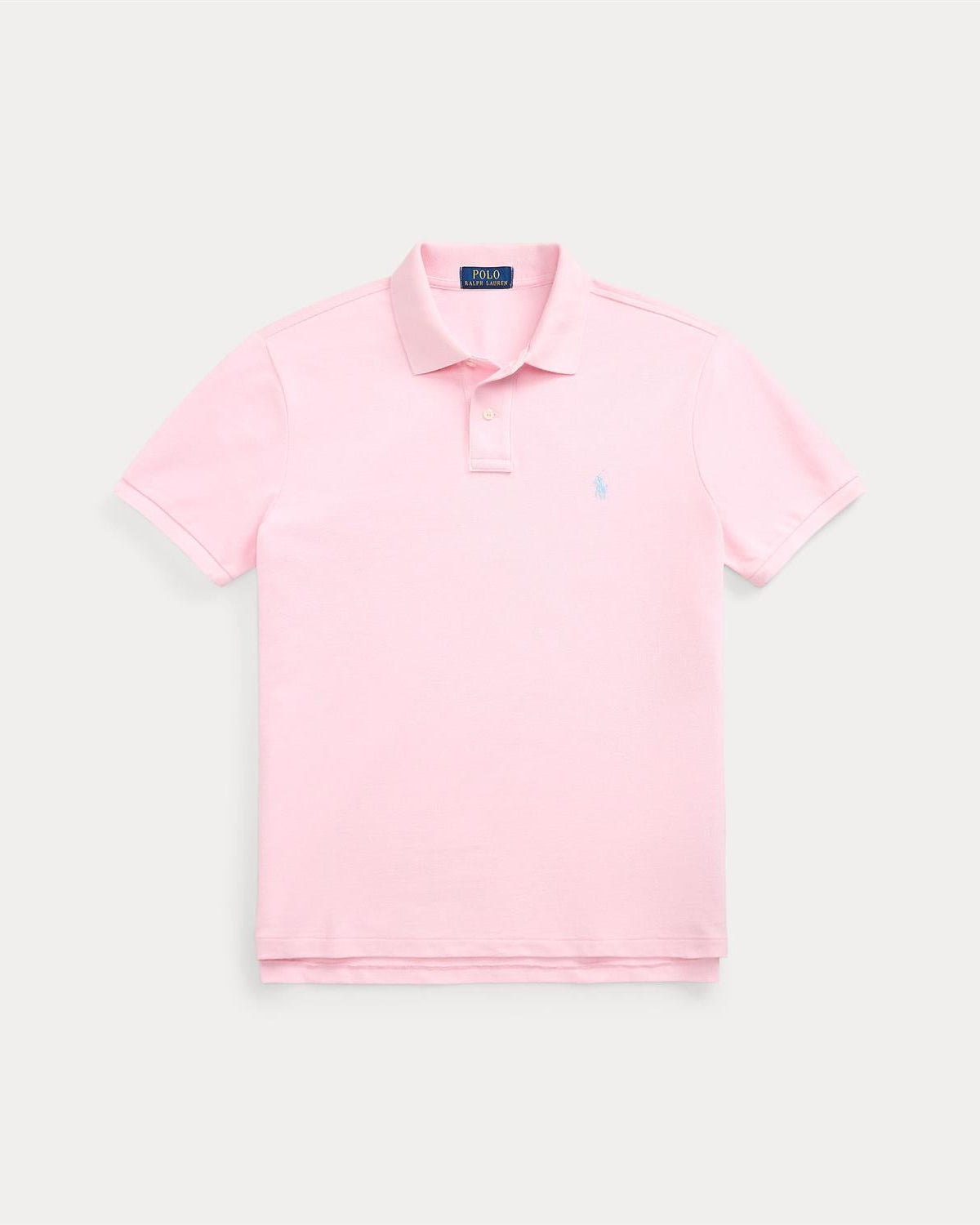 Custom Slim Fit Polo Rosa
