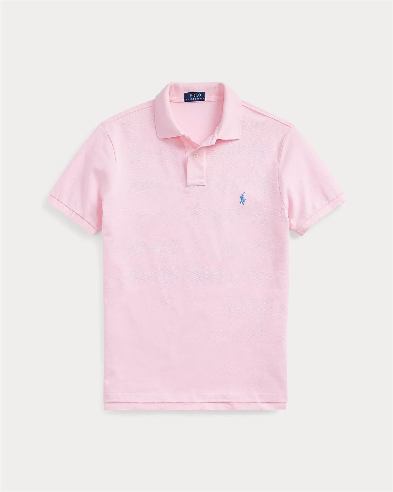 Custom Slim Fit Polo Lys rosa