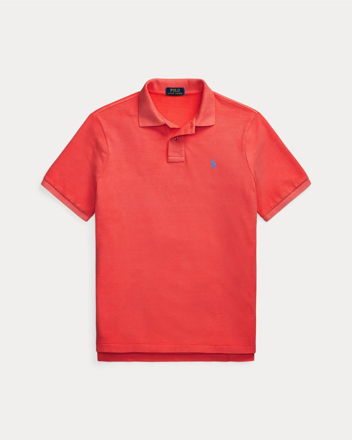 Custom Slim Fit Polo Rød