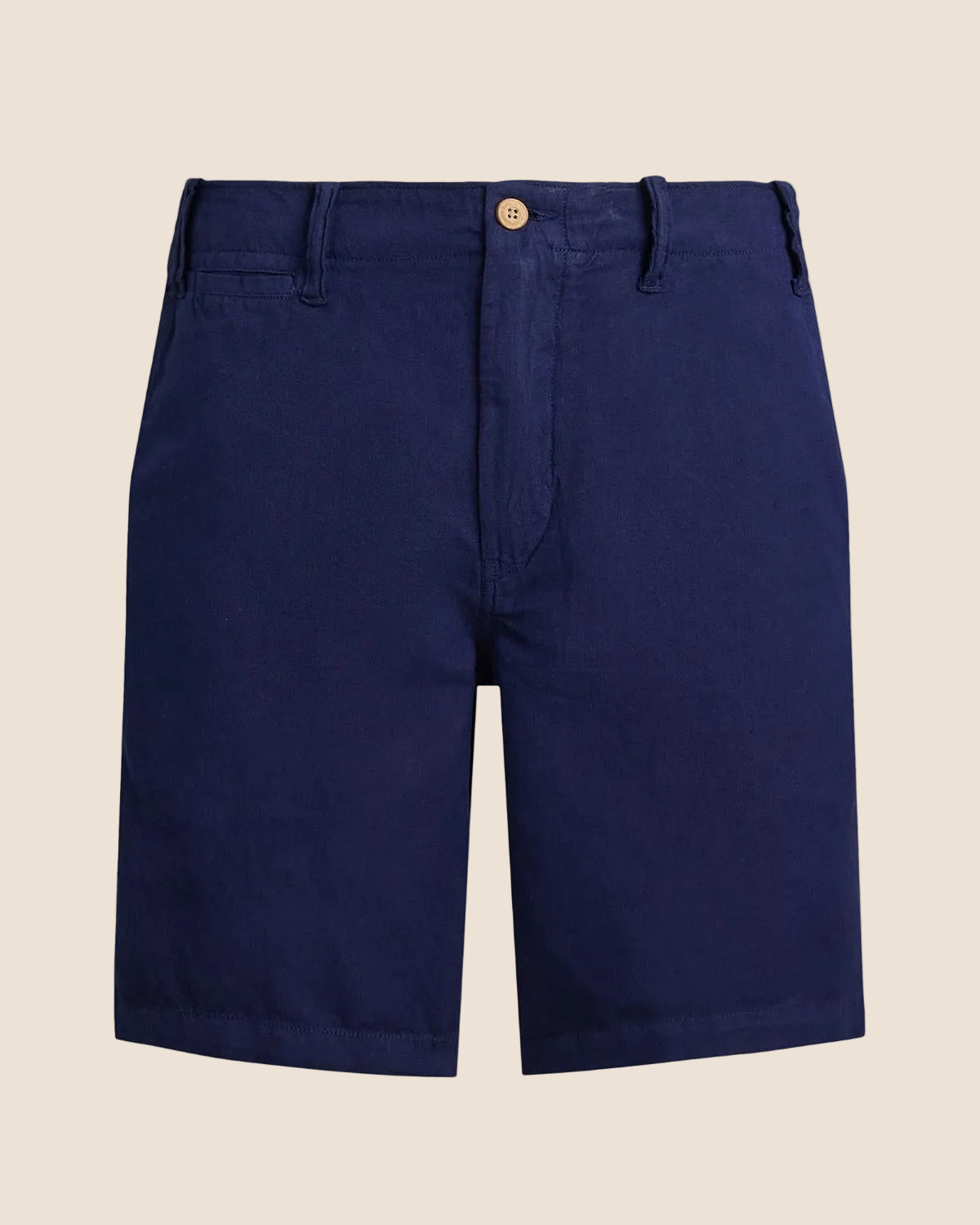 Maritim Bomull/Lin Shorts - Navy
