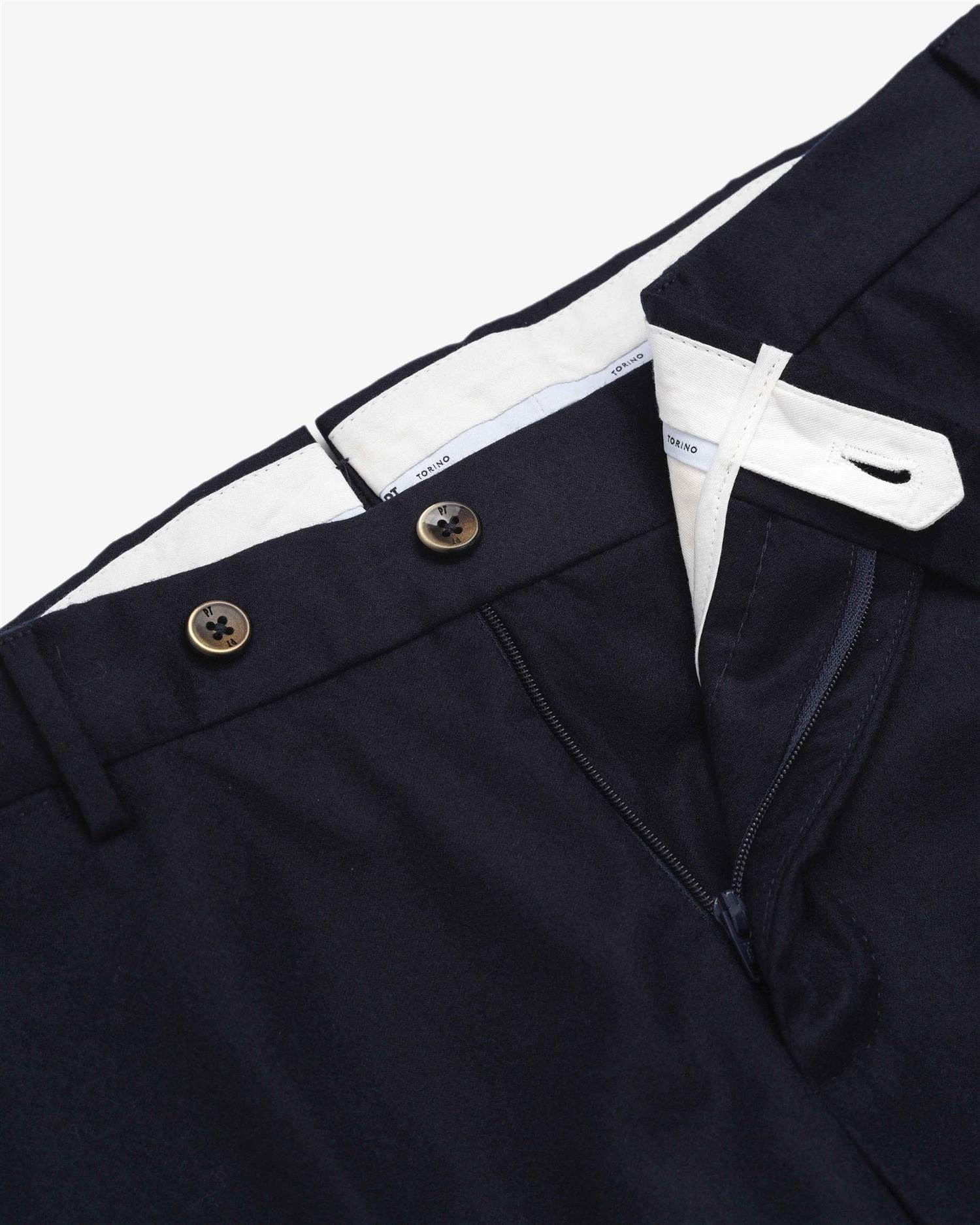 Flanell Bukse - Navy-PT-www.gunnaroye.no