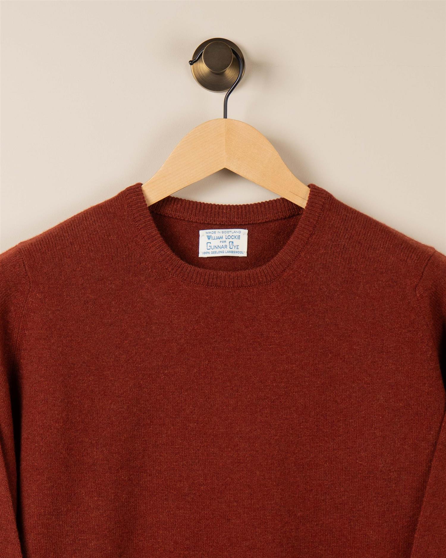 Rundhals Genser - Rustrød