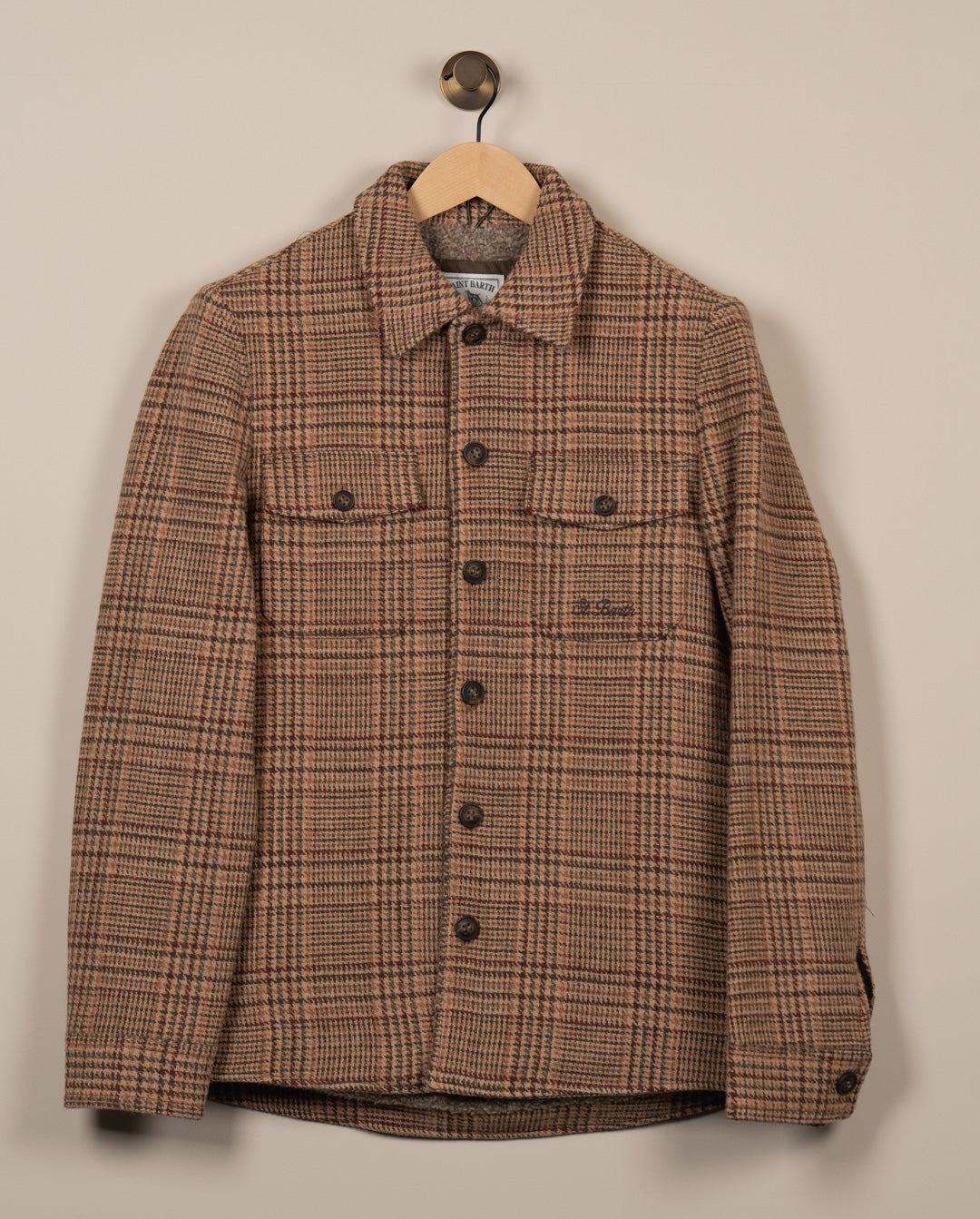 Landeck Wool Overshirt - Check