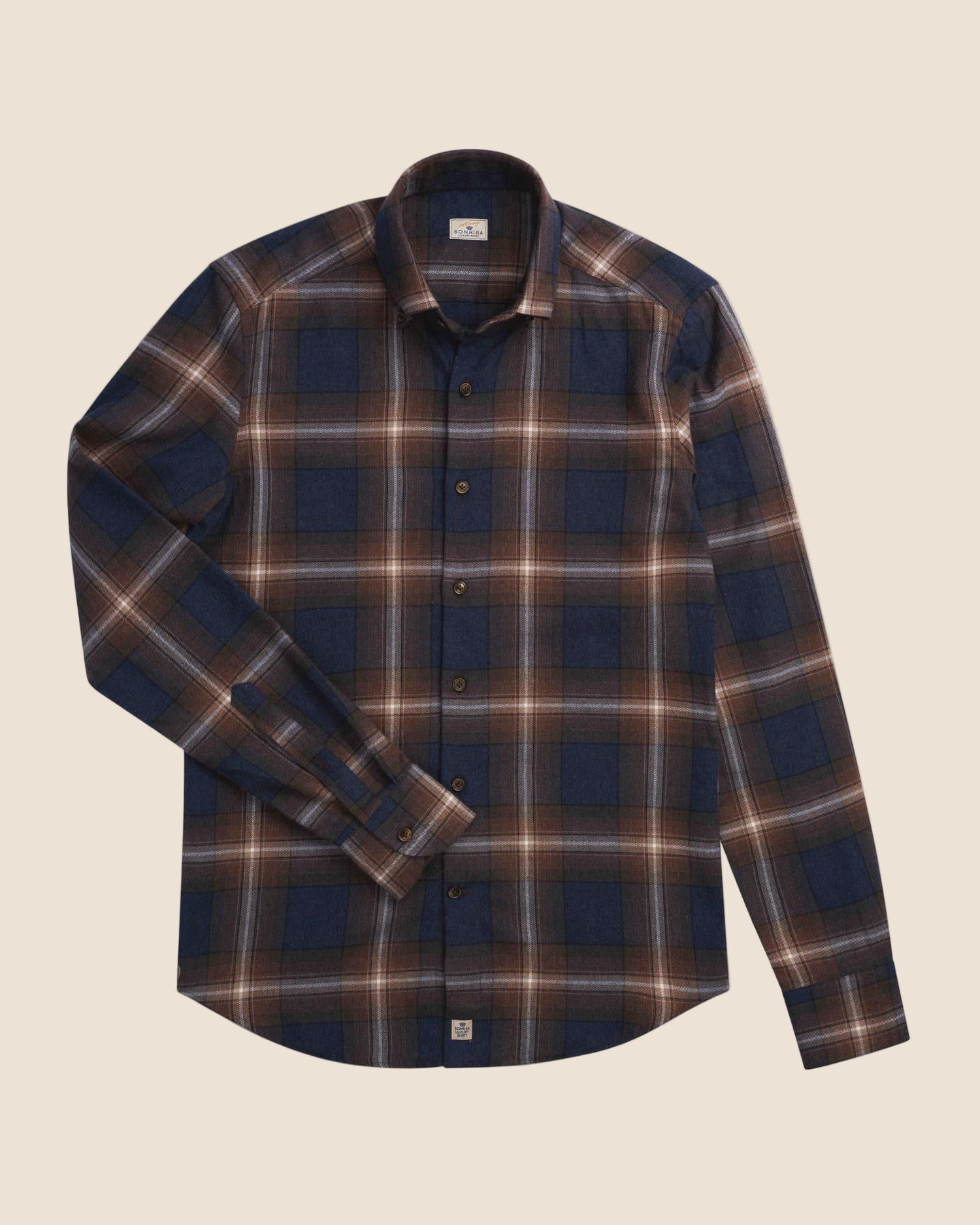 Flanellskjorte - Lys blå