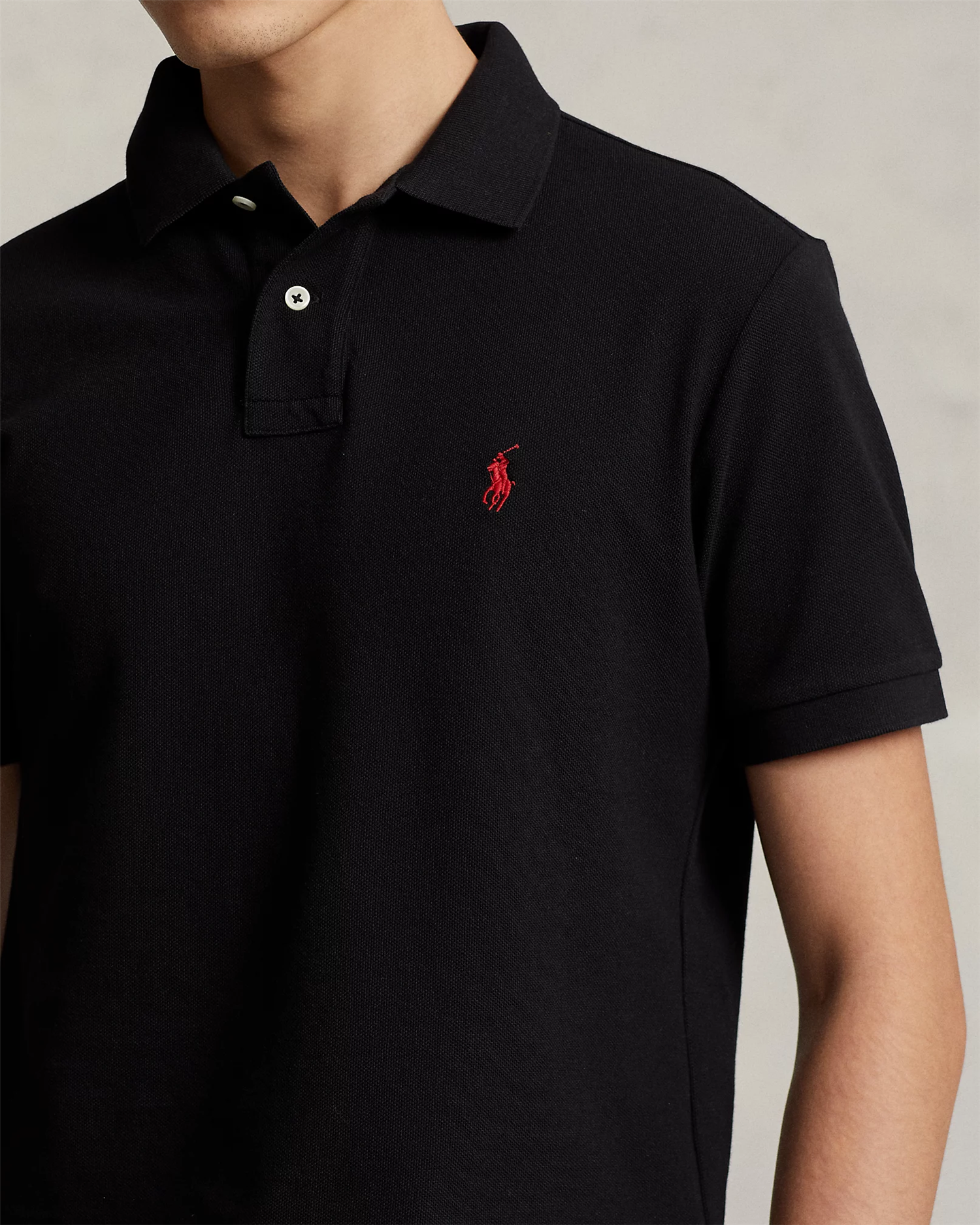Custom Slim Fit Polo Sort