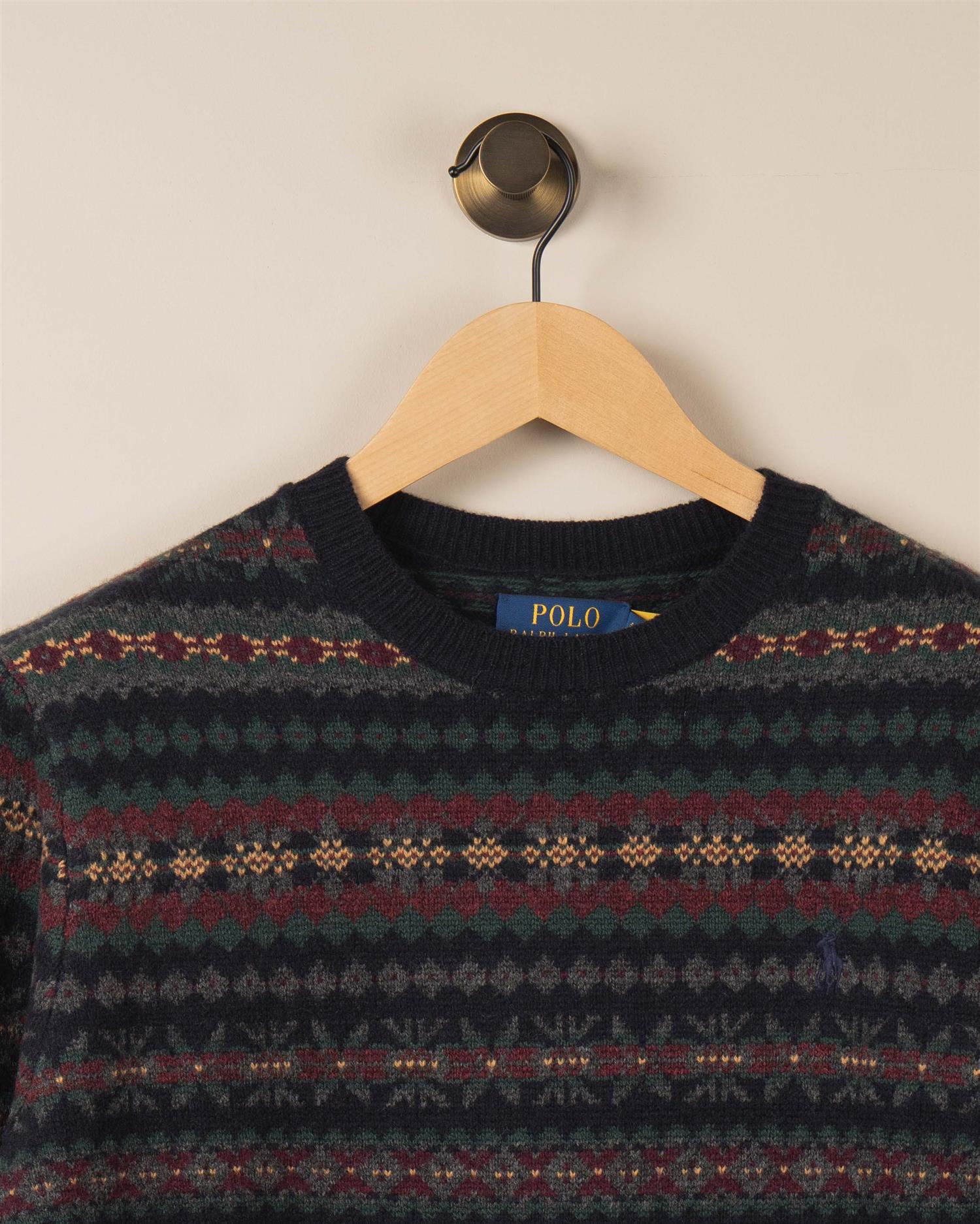 Småmønstret Ull - Genser