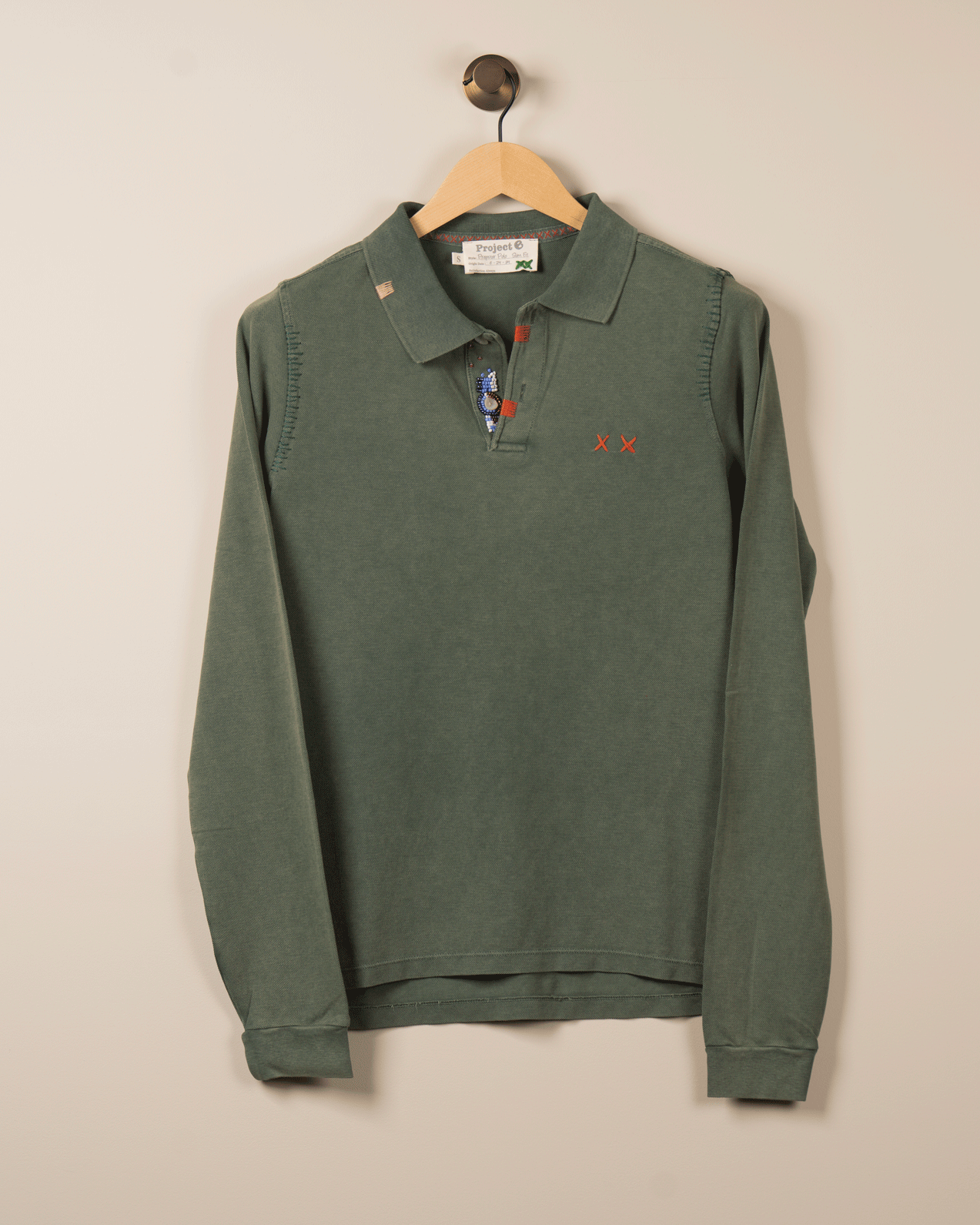 Prepster Polo Slim fit - Oliven