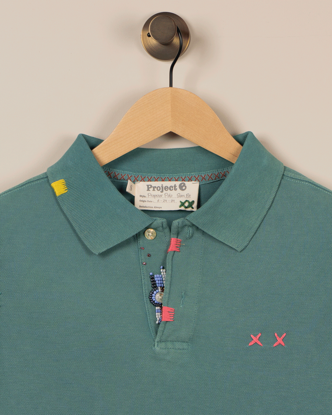 Pique m/Perler - Grønn