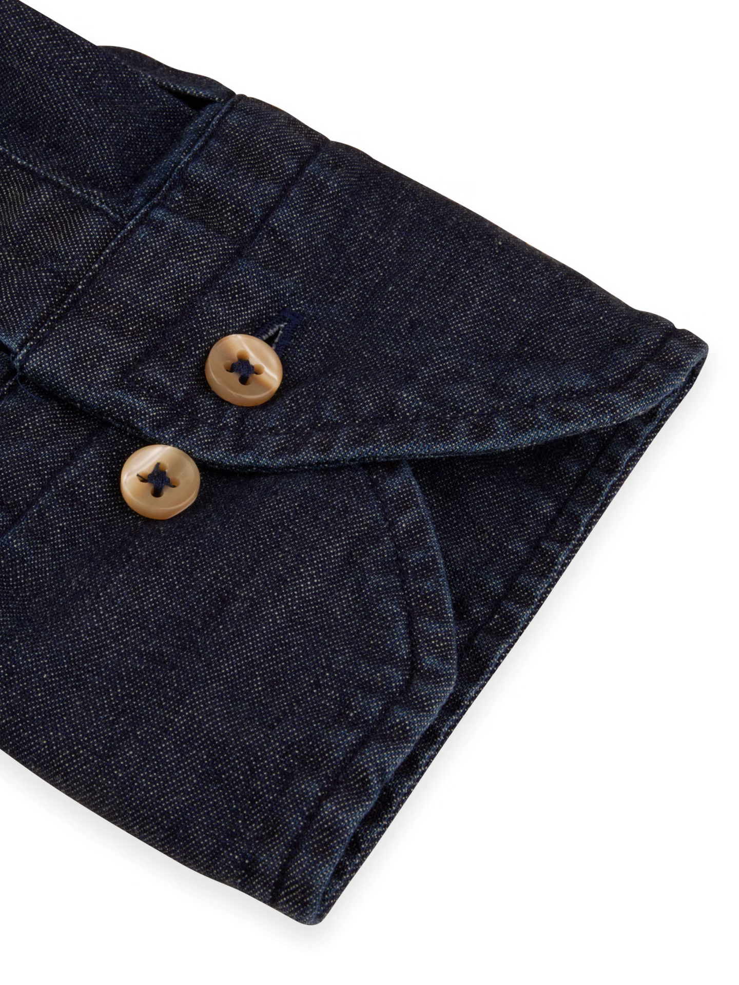 Skjorte Regular Fit - Mørk Denim