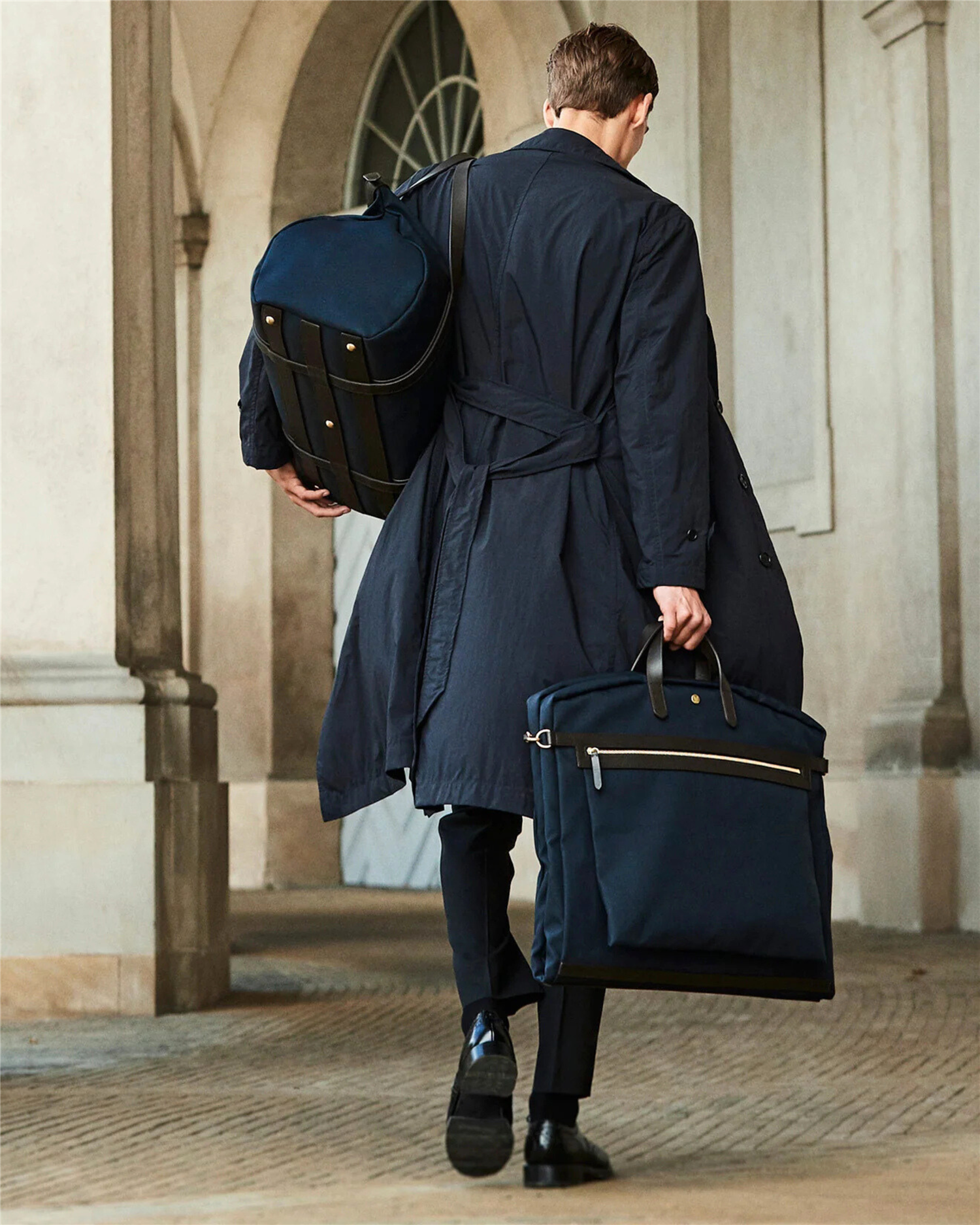 M/S Suit Carrier - Navy