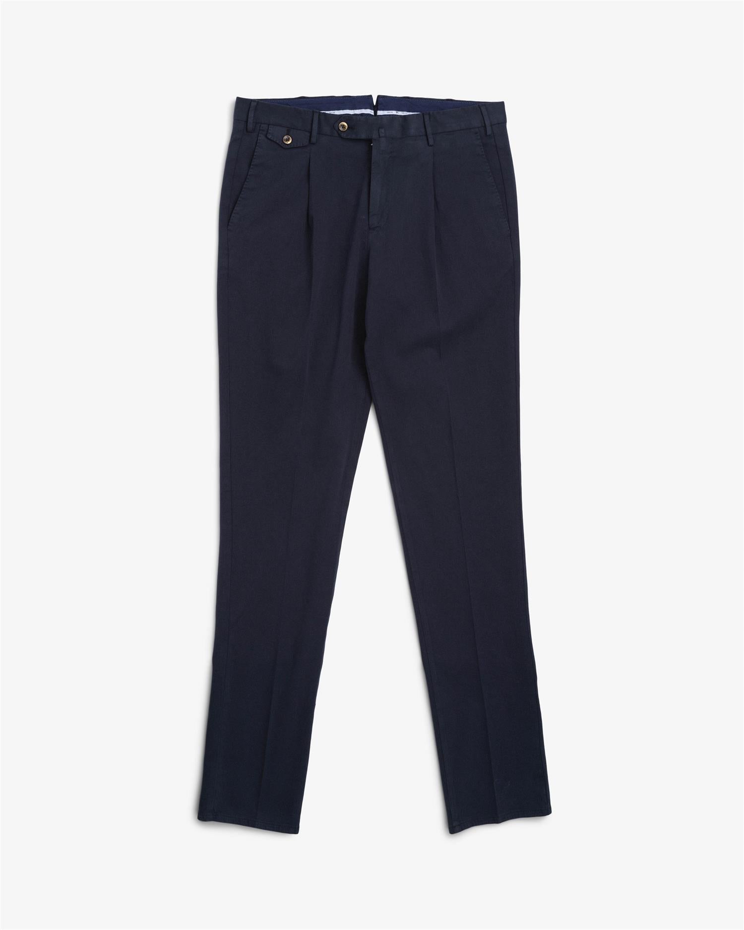 Bomulls Bukse - Navy-PT-www.gunnaroye.no