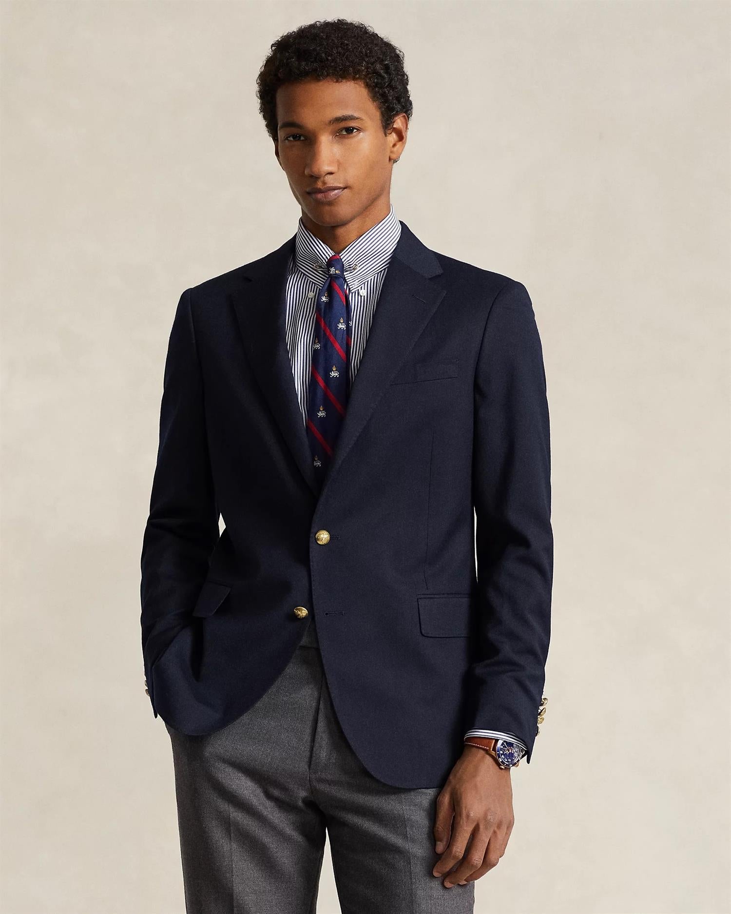 Polo Modern Gabardine Blazer - Navy