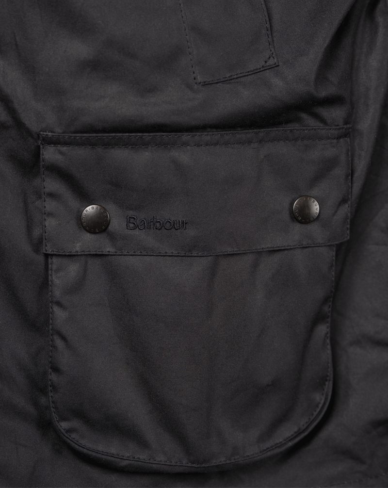 Ashby Waxed Jacket - Navy