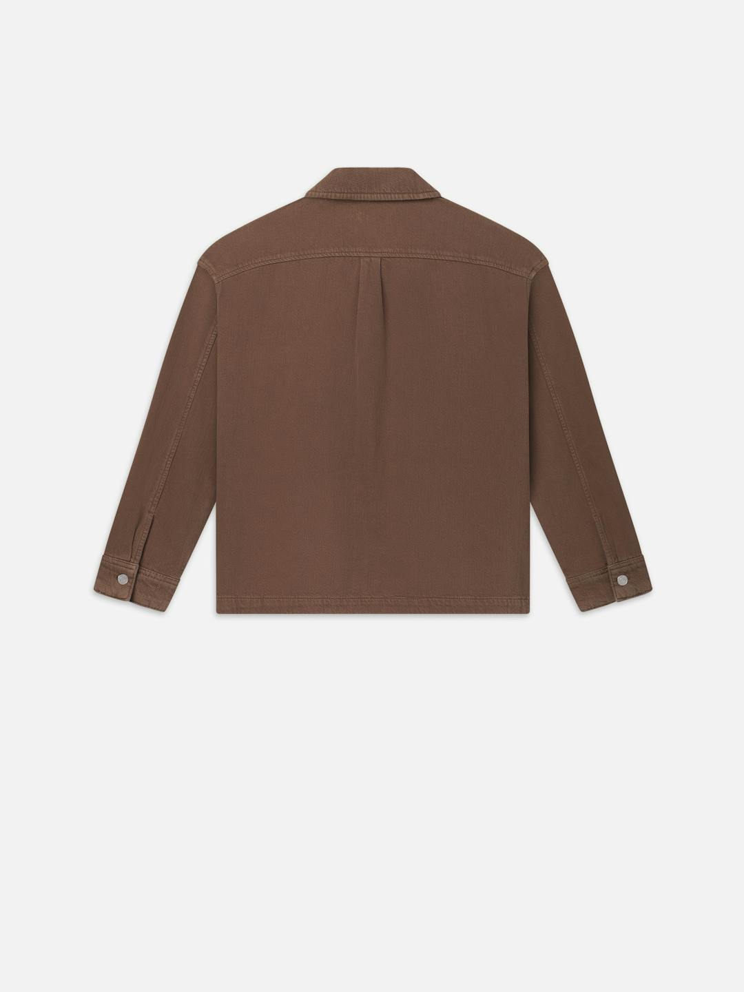 Overshirt Doble Lommer - Brun