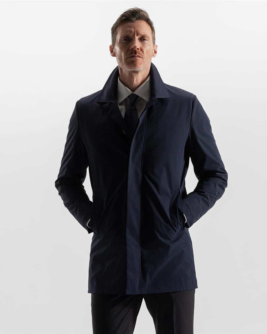 Maestro Coat - Navy