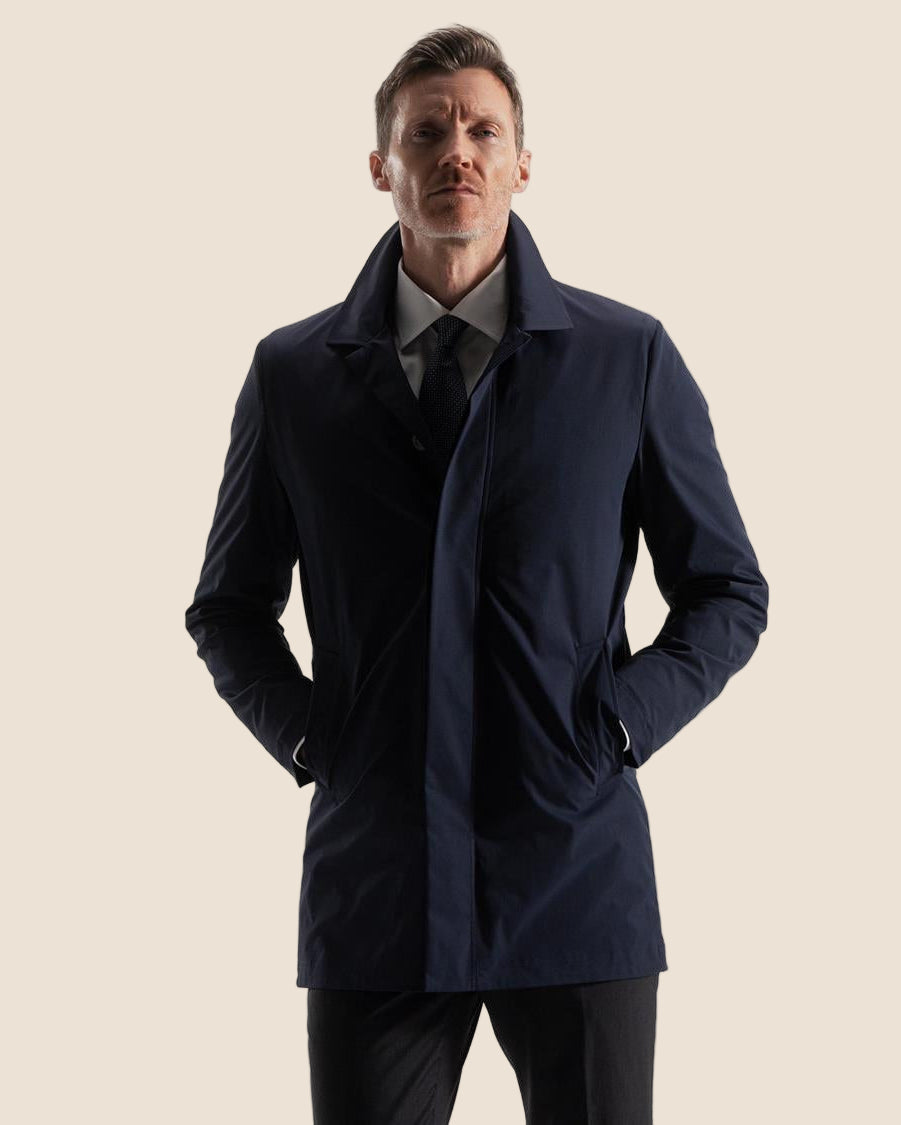 Maestro Coat - Navy