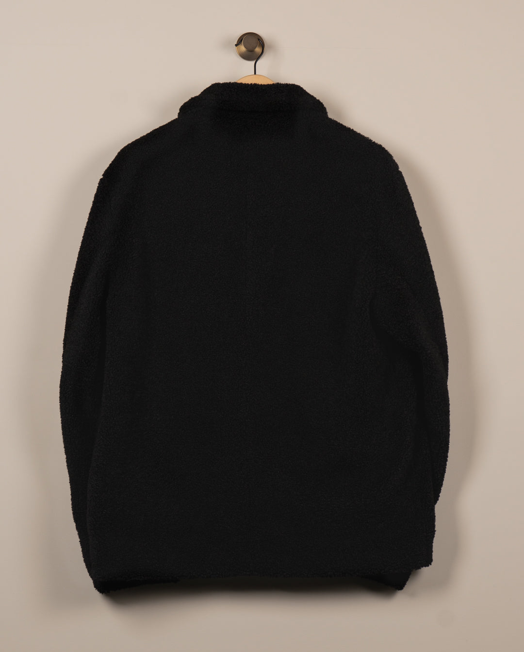 Overshirt Teddy - Sort