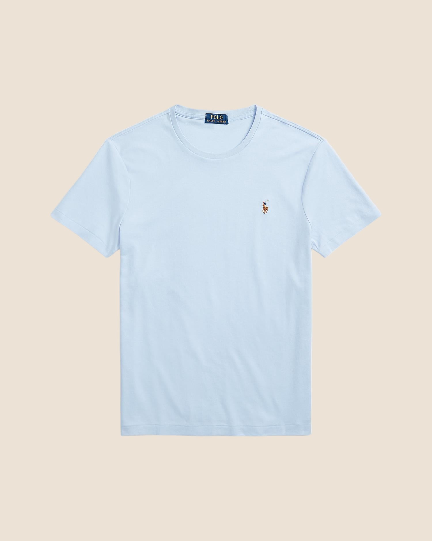 Interlock T-Skjorte - Lys Blå