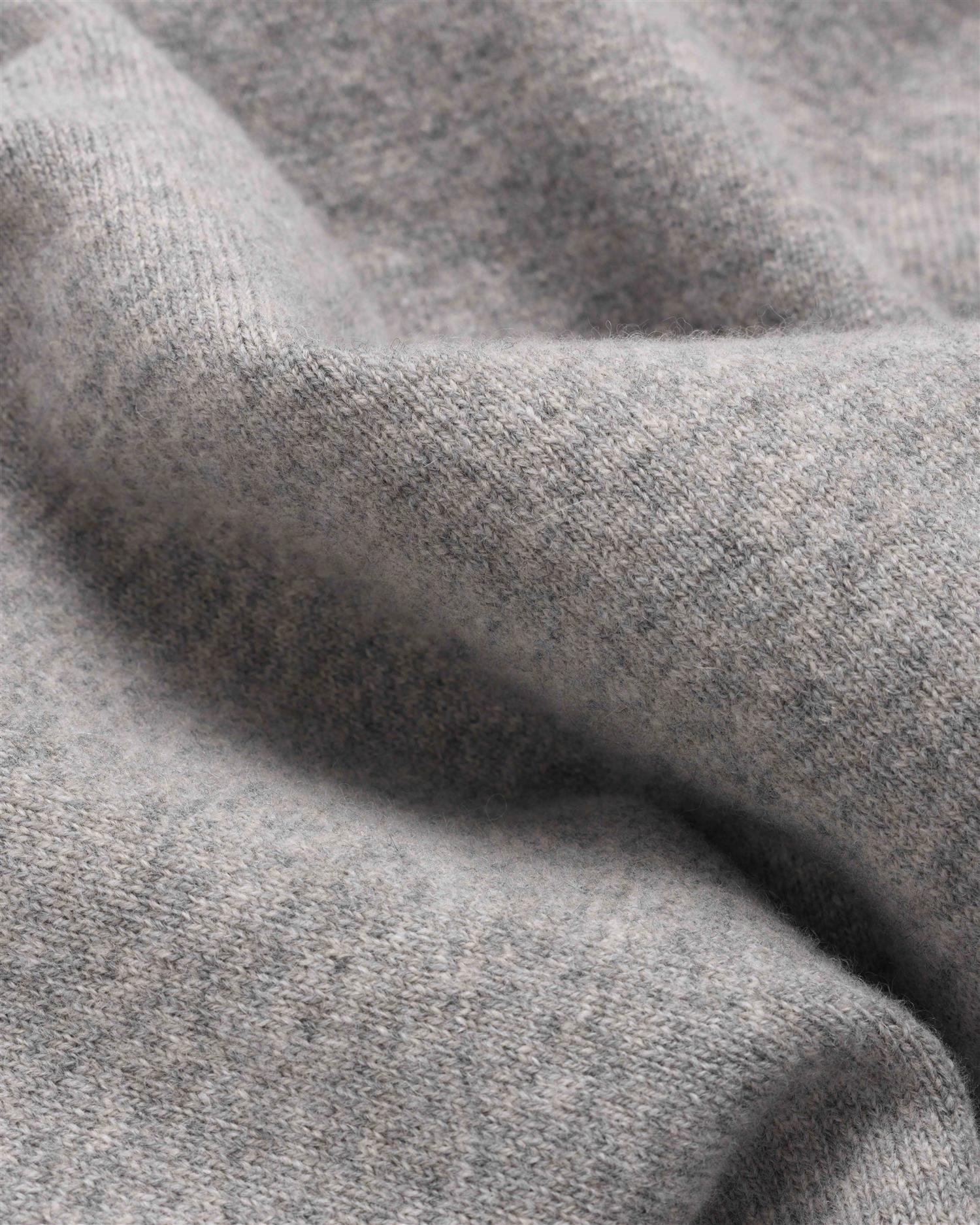 Rundhals Genser - Grå