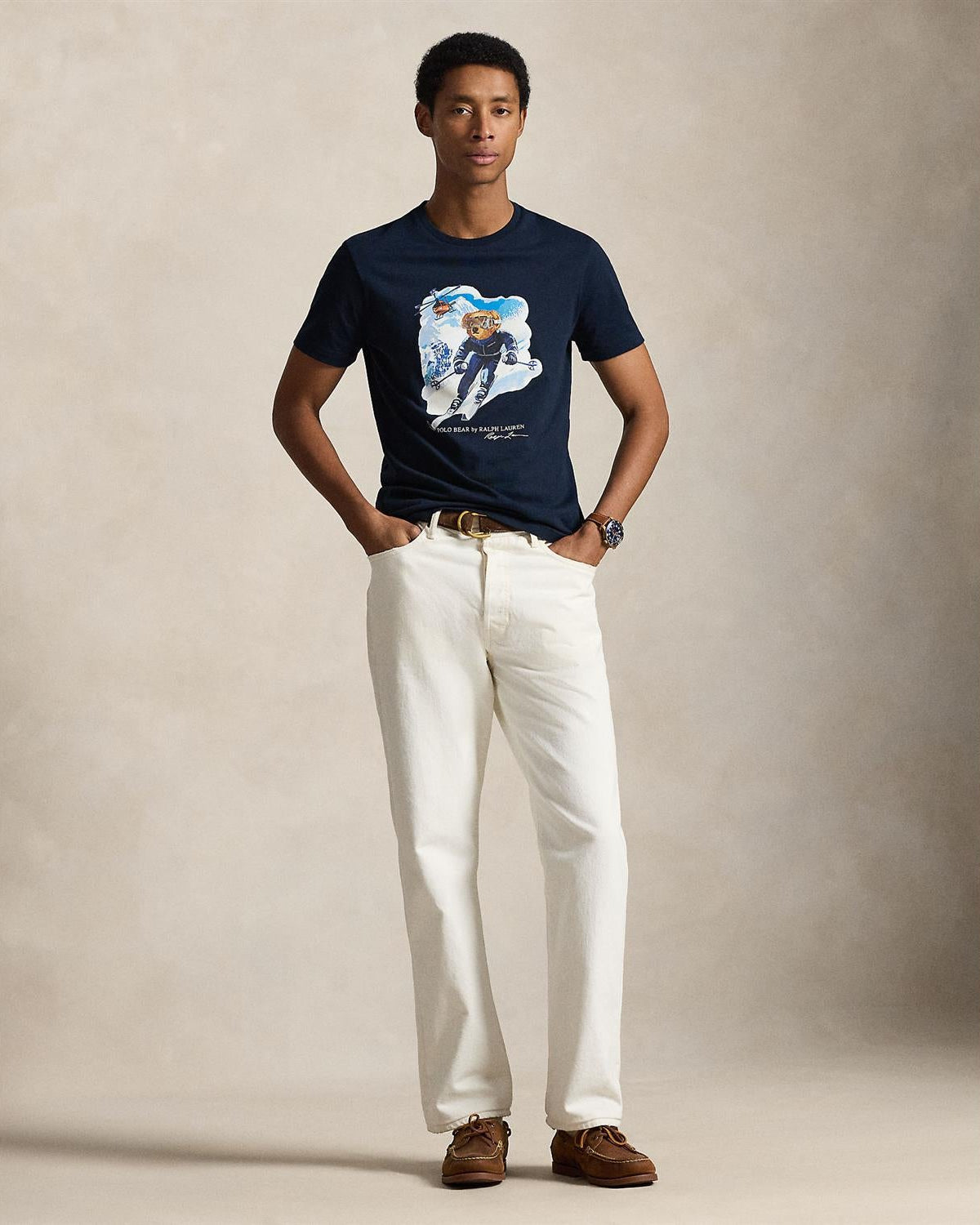 T-Shirt Bear - Navy