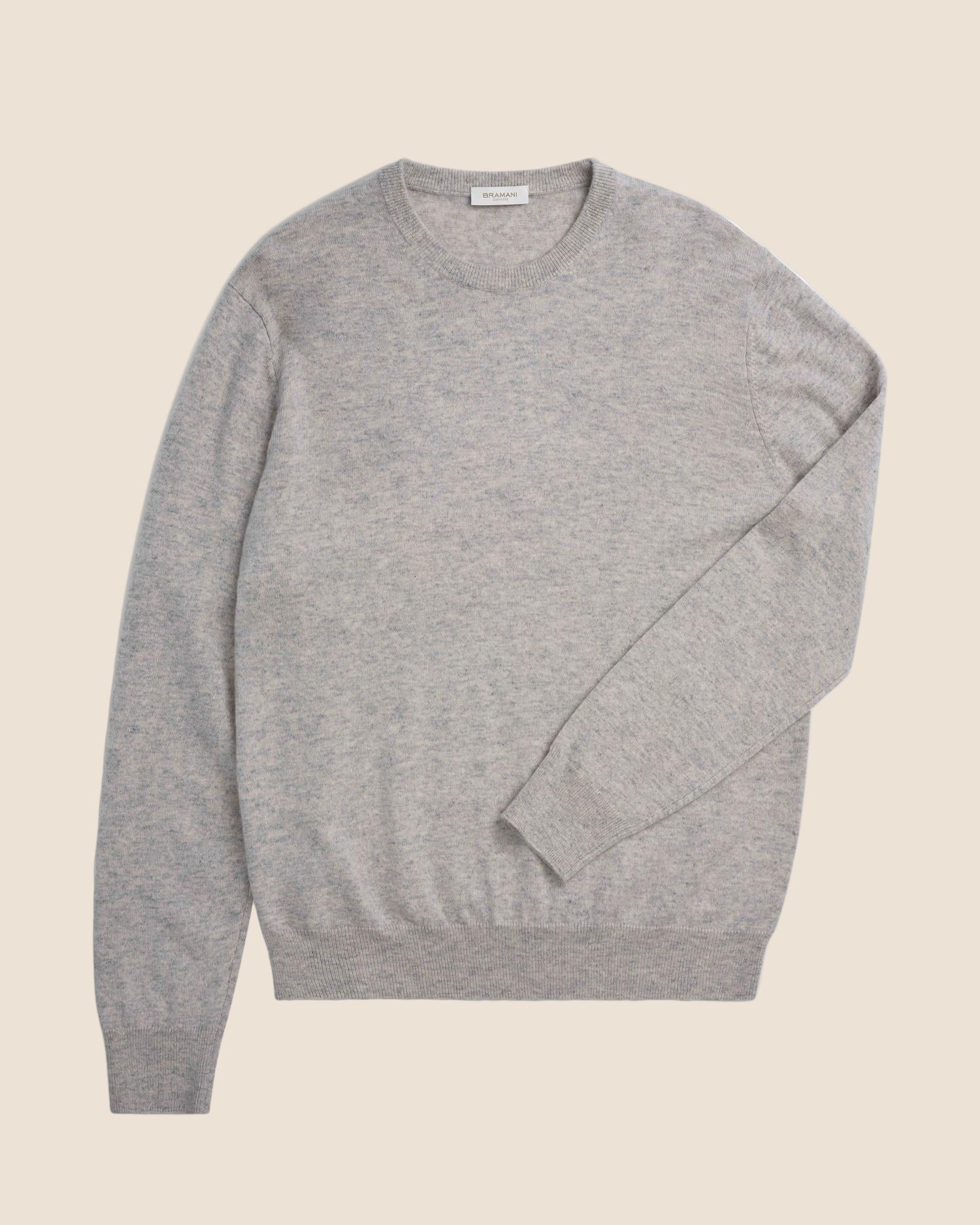 Rundhals Genser - grå