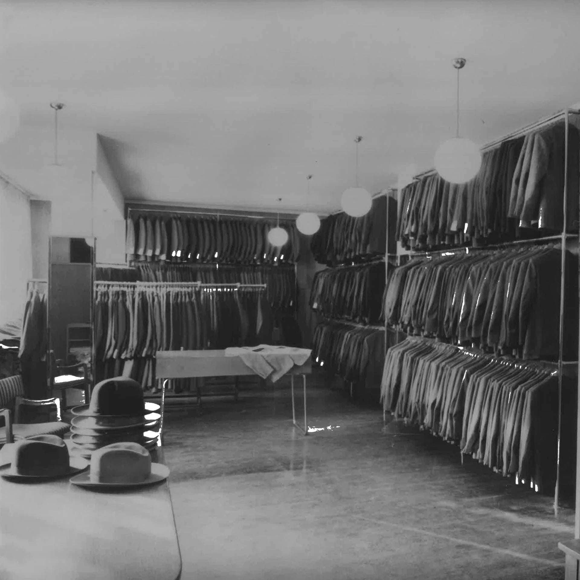 Andre etasje hos Gunnar Øye ca 1970