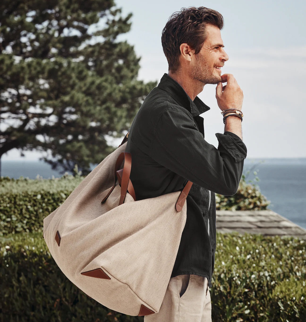M/S Haven Herringbone - Beige