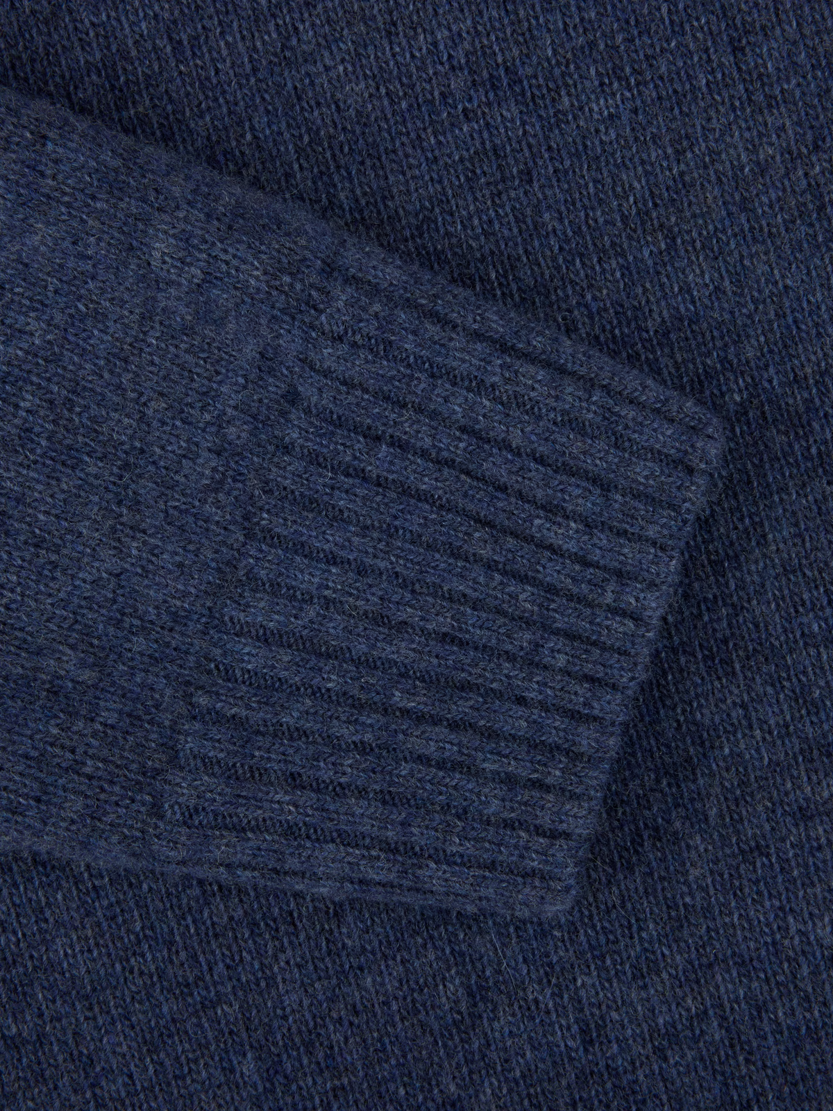 Merino Half-Zip - Blå