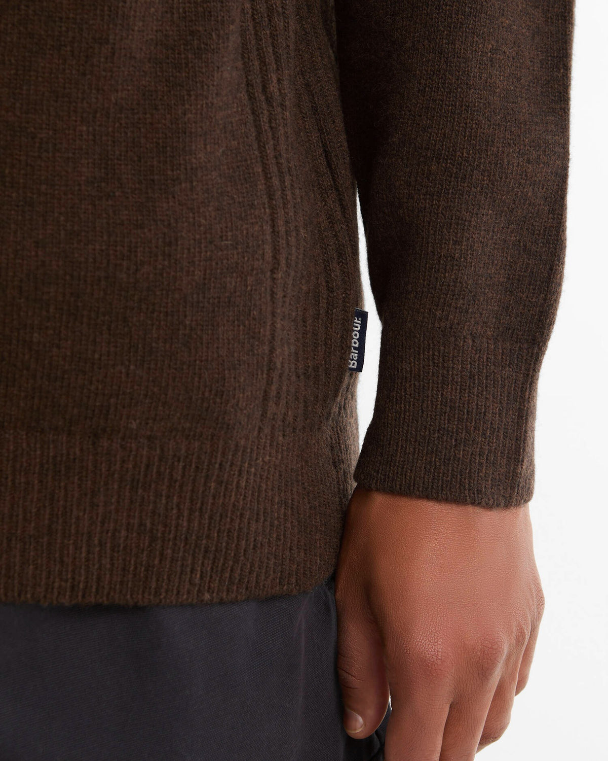 Half Zip - Brun