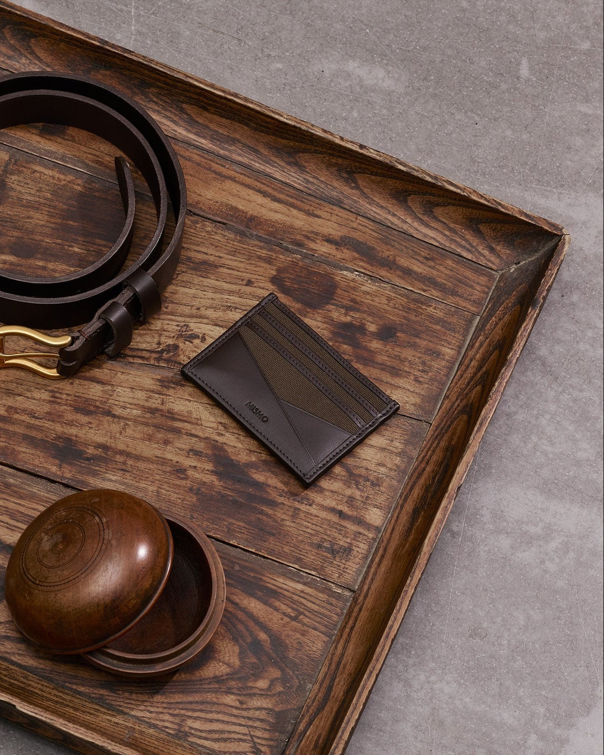 M/S Cardholder - Oliven