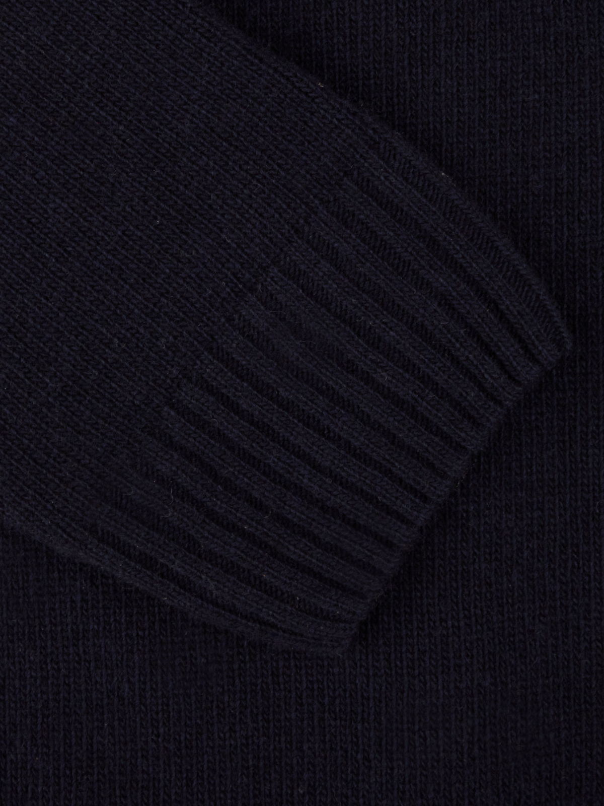 Cardigan merinoull polokrage - Navy