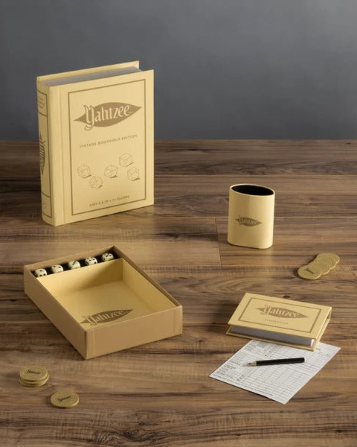 Yatzy bokhylle-utgave