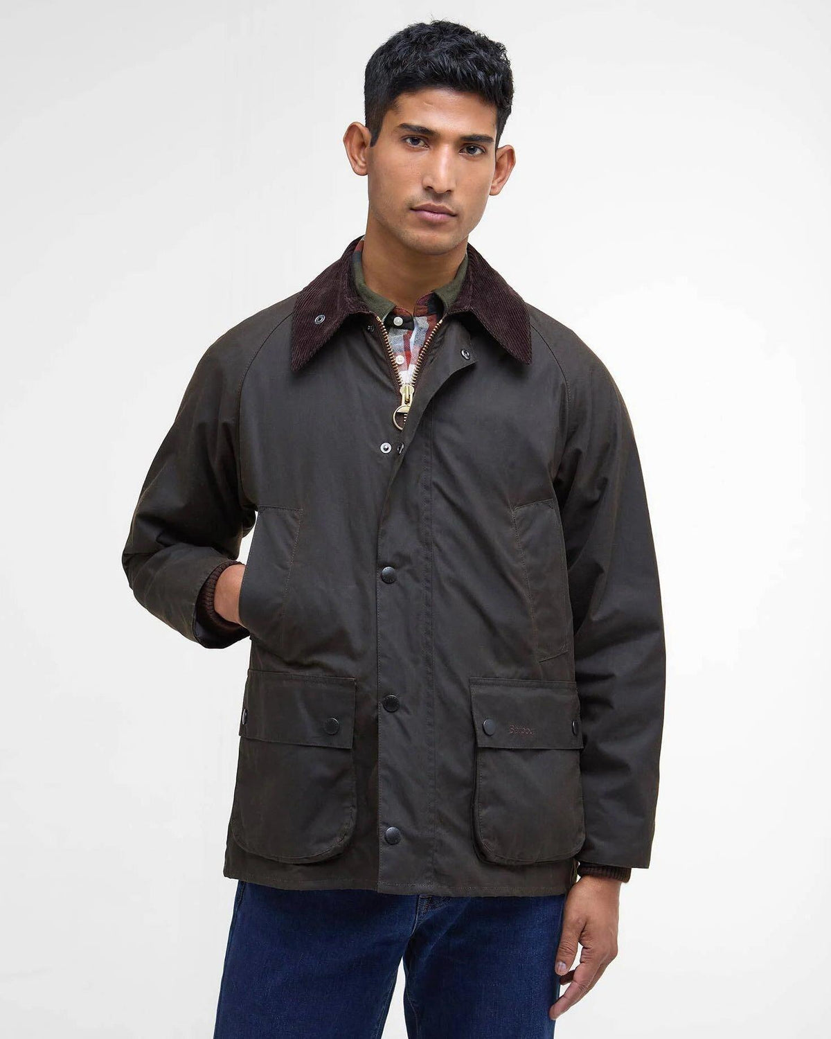 Classic Bedale Wax Jacket - Oliven