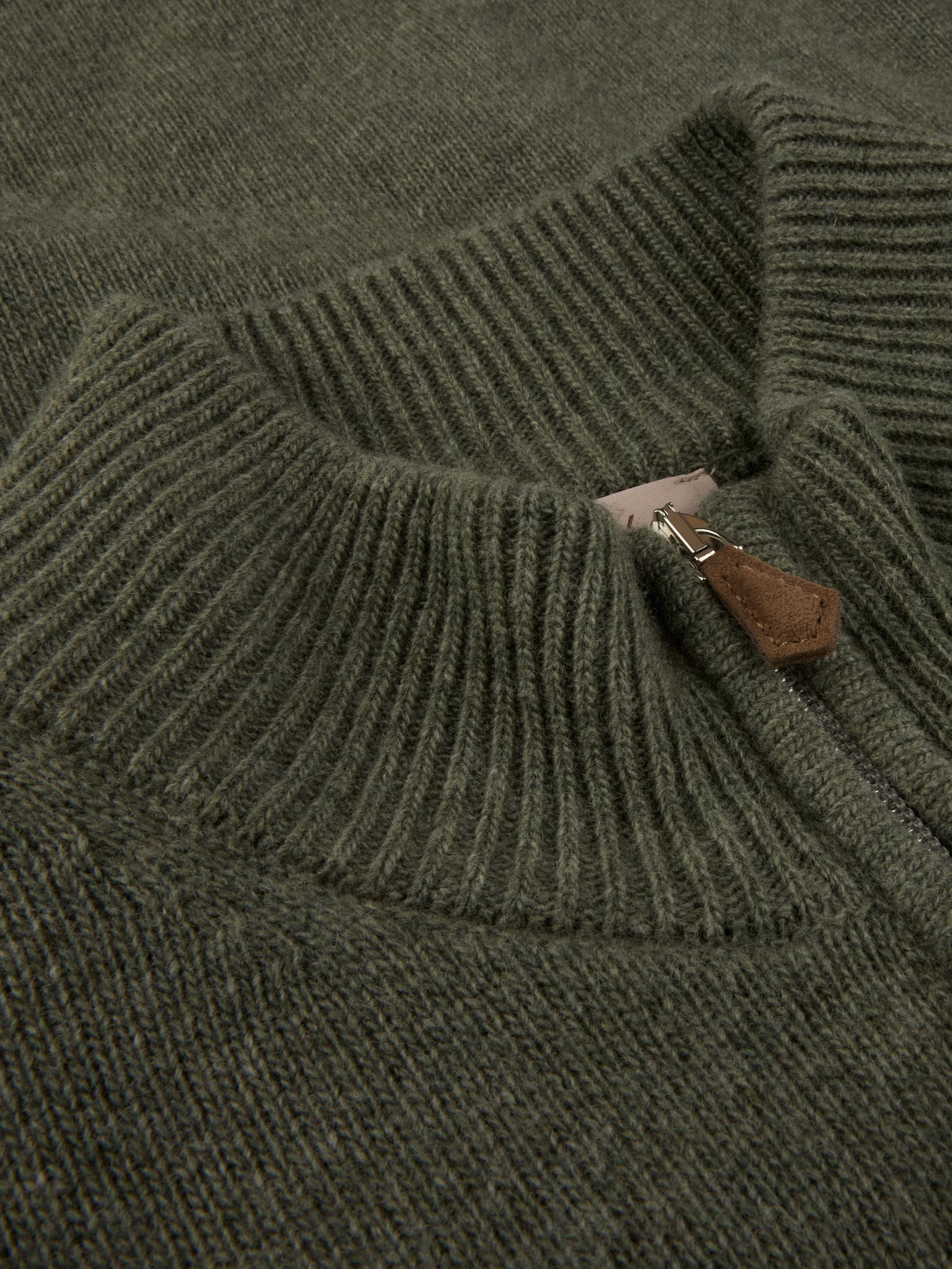 Merino Half-Zip - Grønn