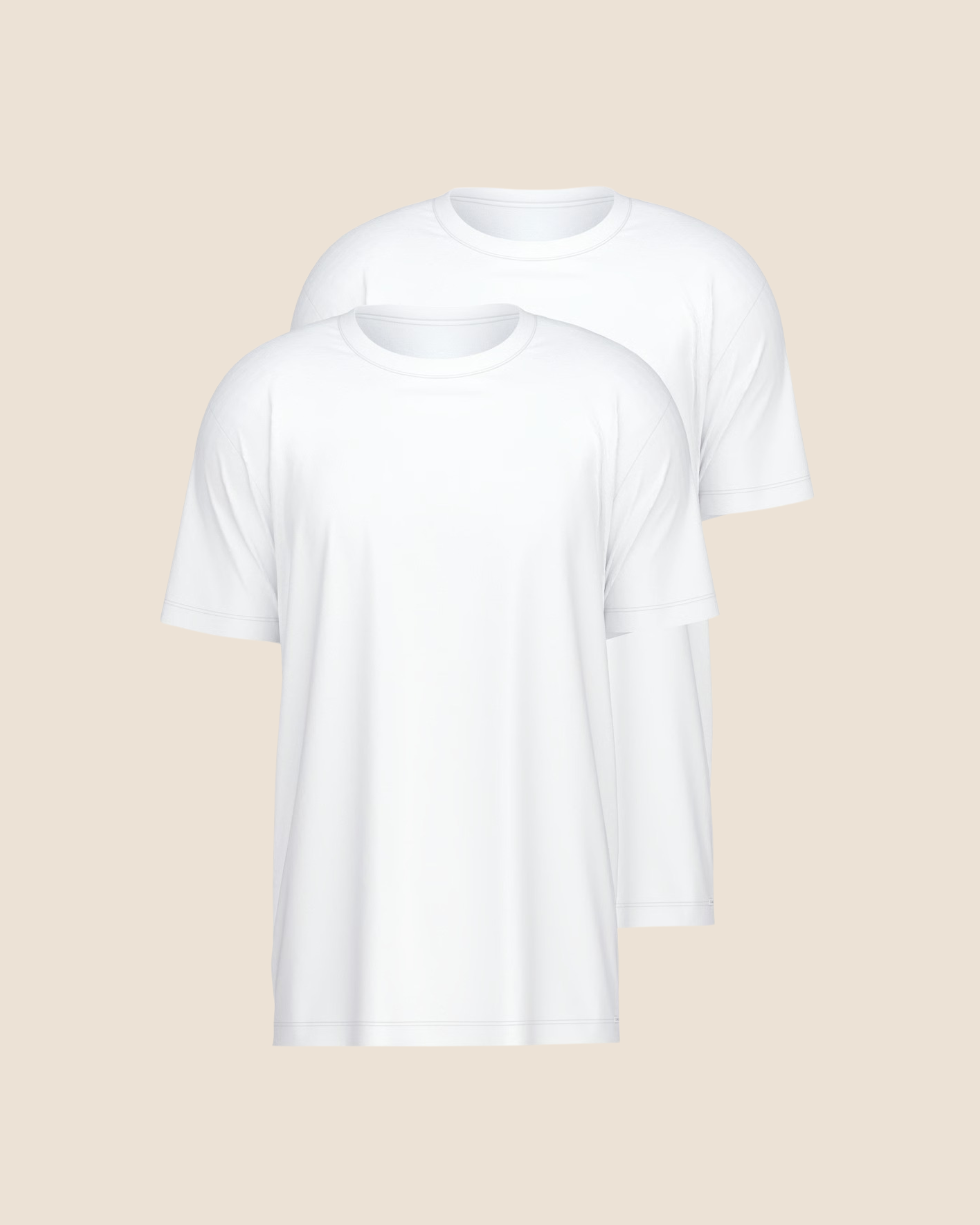T-skjorte 2 pk - Hvit