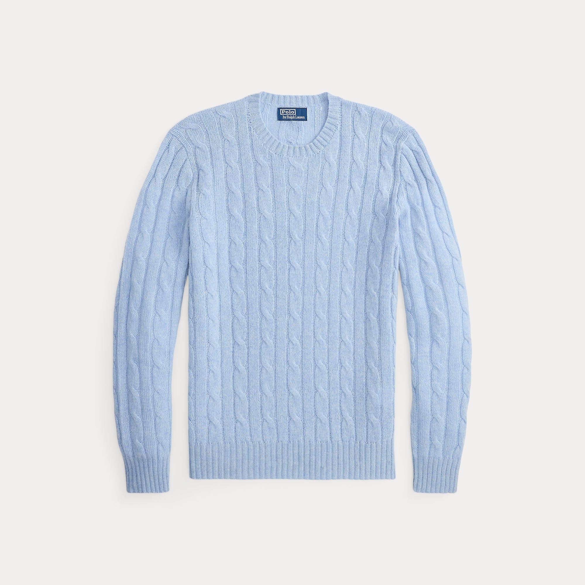 Cable Knit - lys blå