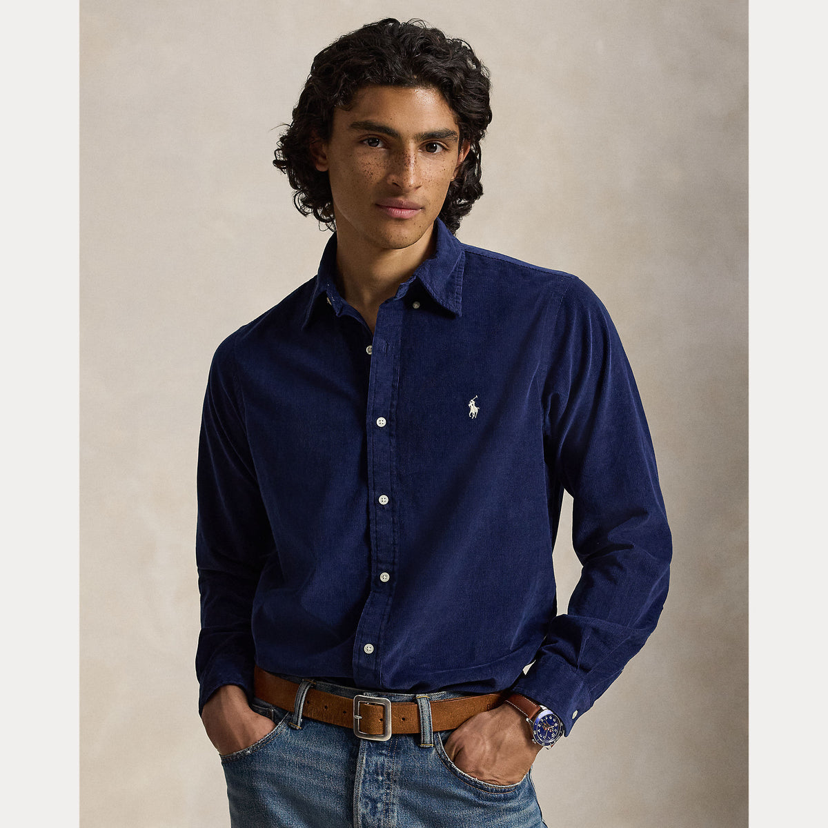 Cordroy custom fit - Navy
