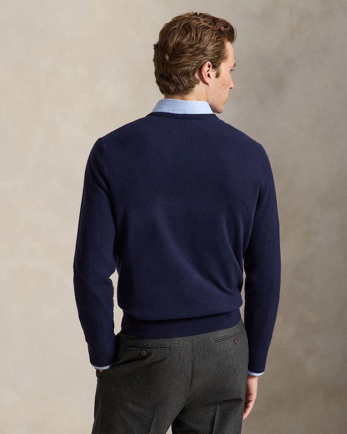 Merino Rundhals - Navy