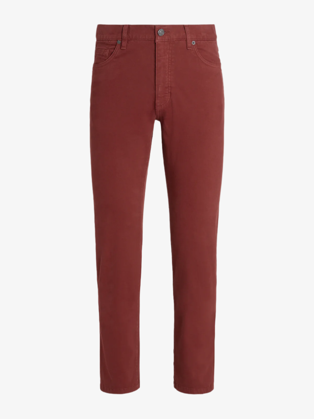 Mørke Rød Stretch City Bomullsbukser-Zegna-www.gunnaroye.no