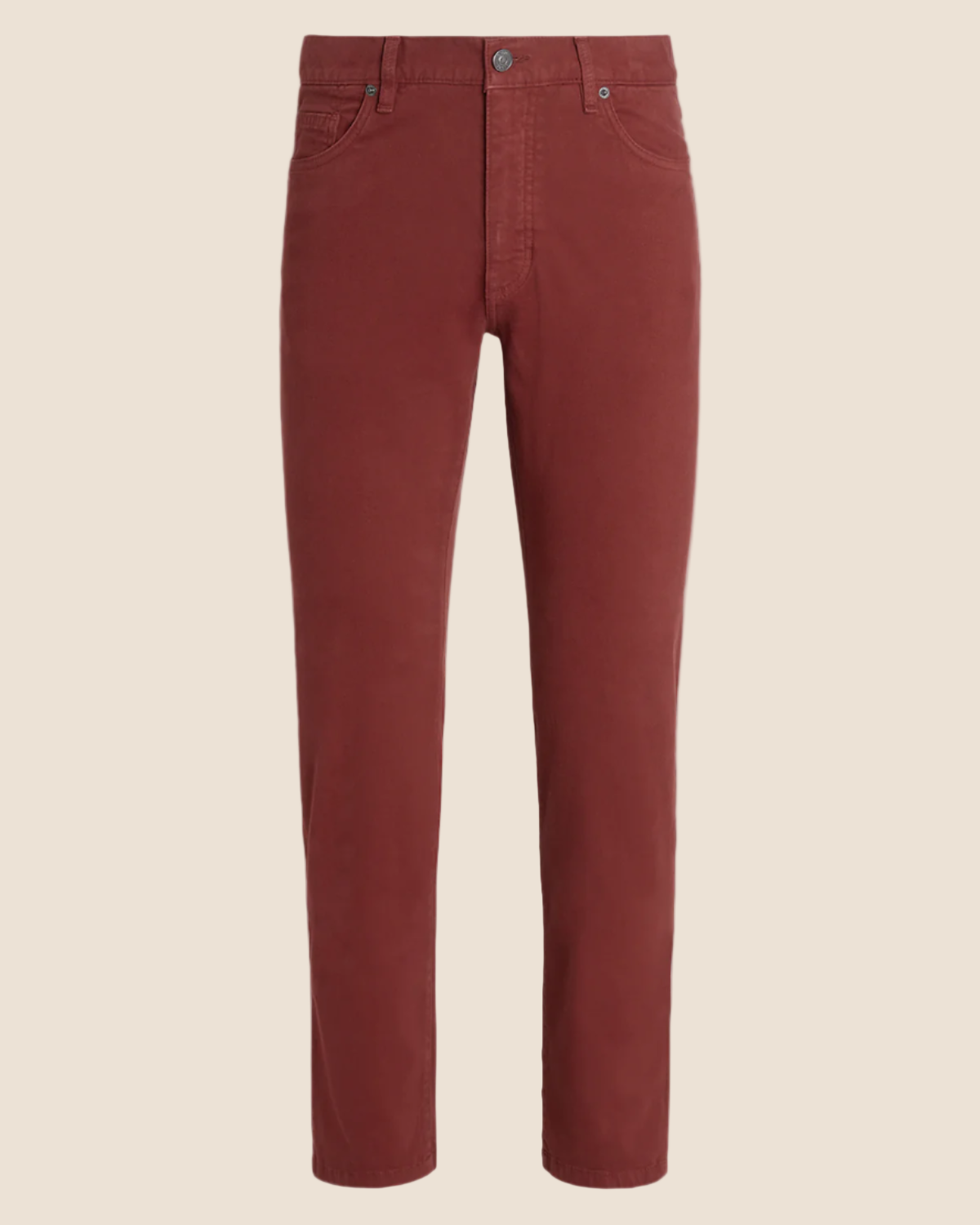 Mørke Rød Stretch City Bomullsbukser-Zegna-www.gunnaroye.no