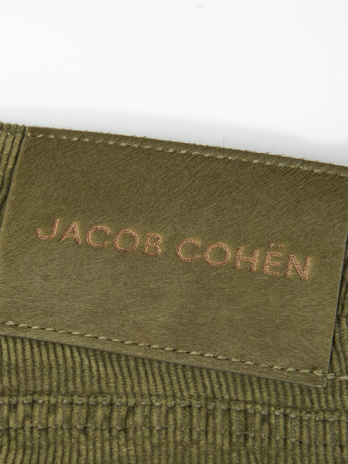 Bard Corduroy Grønn-JACOB COHEN-www.gunnaroye.no