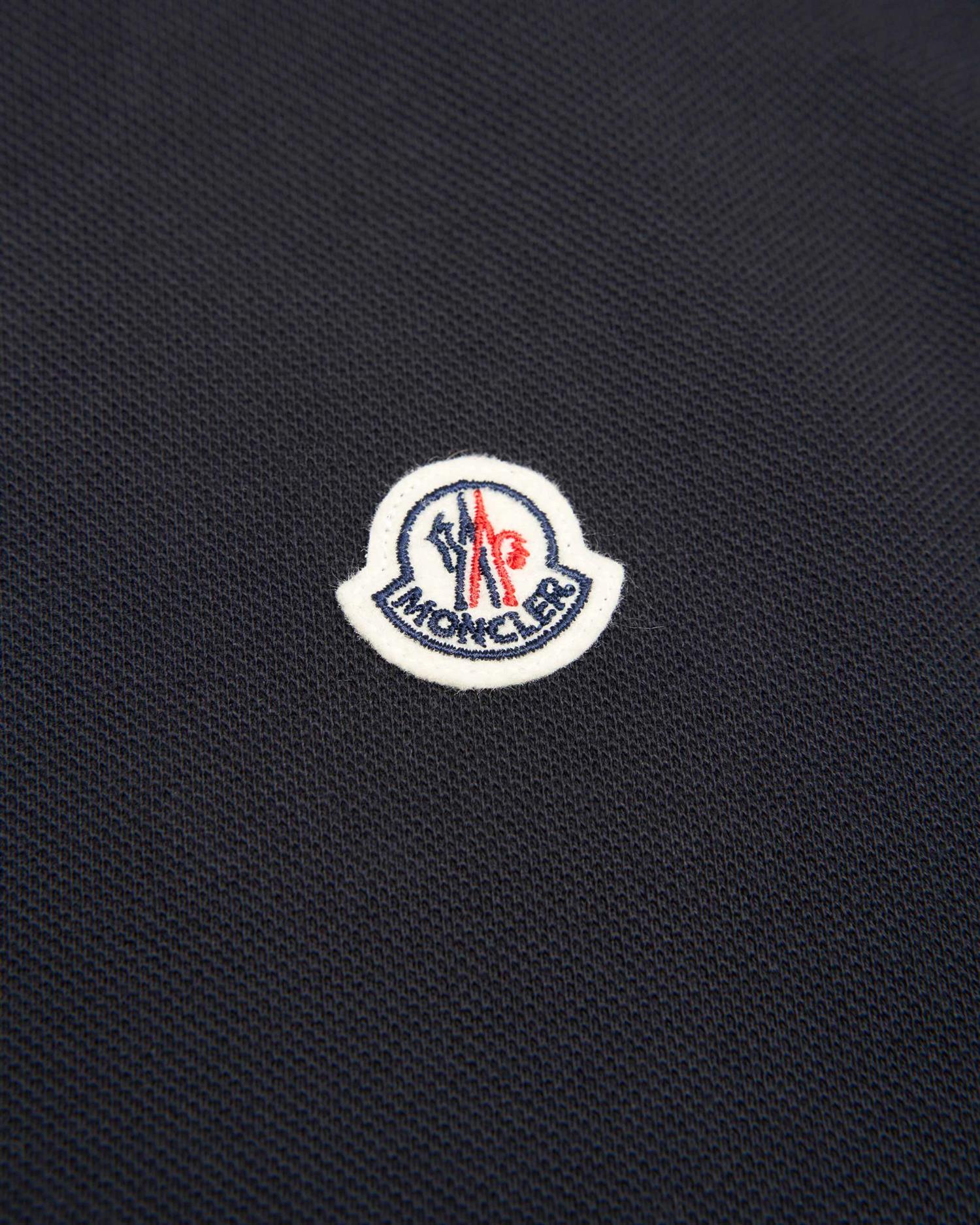 Polo Shirt Navy-MONCLER-www.gunnaroye.no