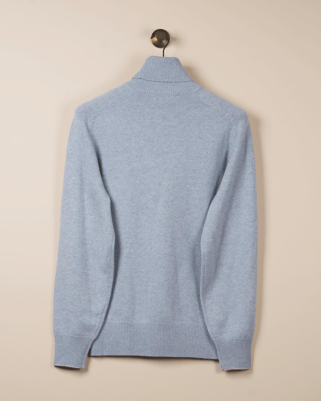 Cashmere turtleneck - Lys blå