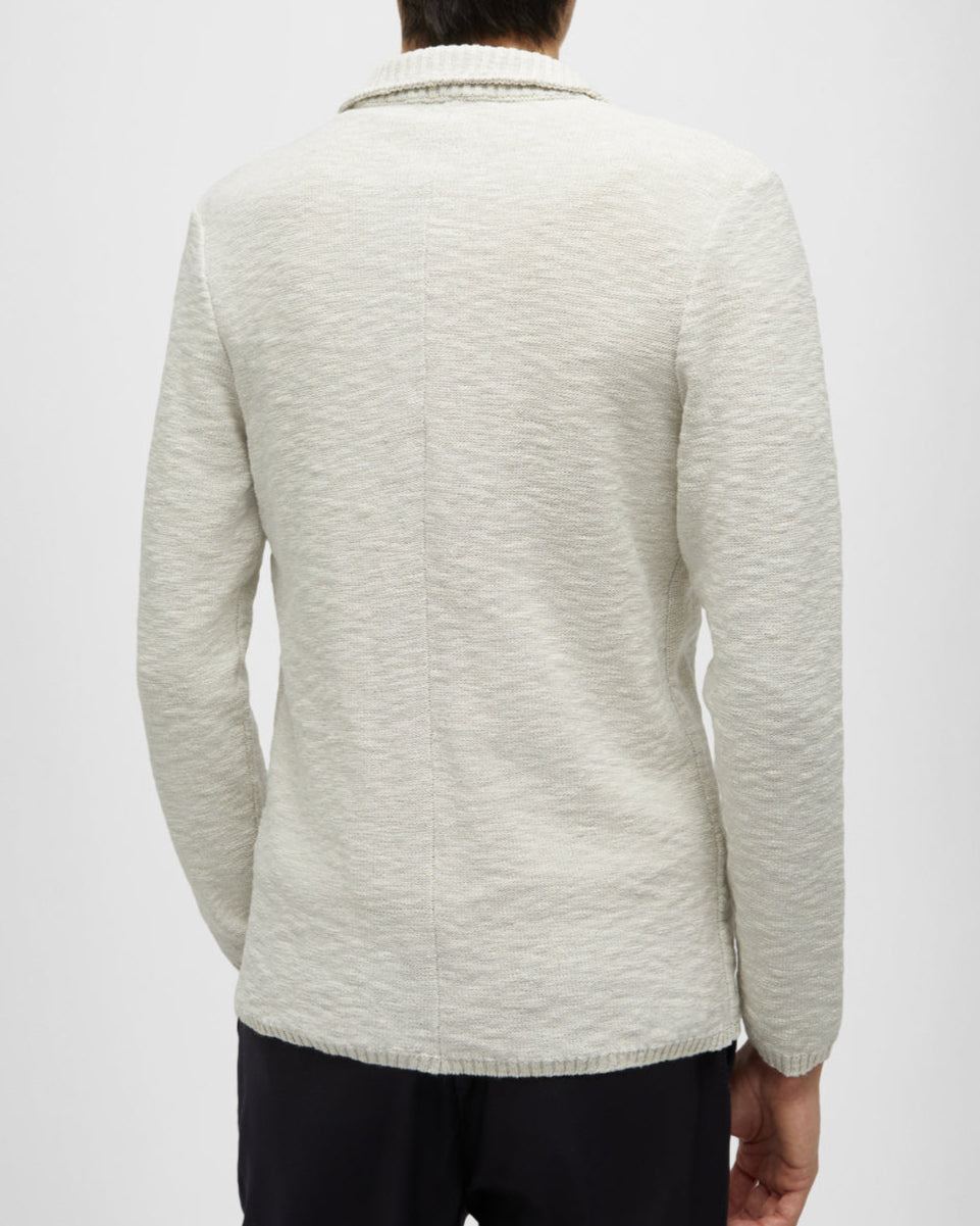 Portofino Strikket Blazer - Krem