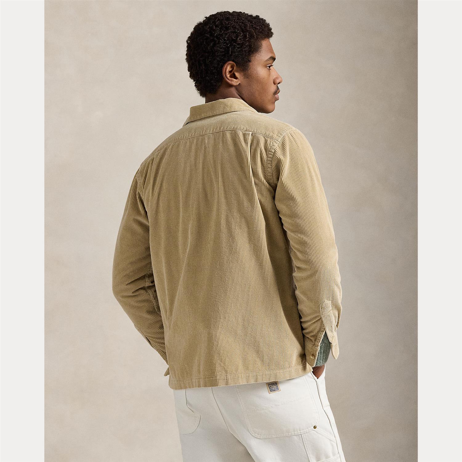 Cord Skjorte - Beige