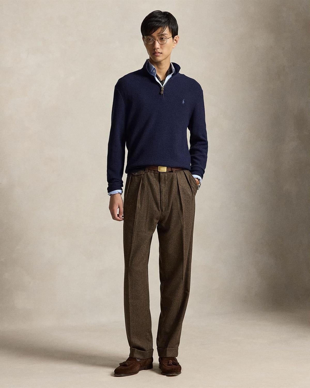 Skjortegenser Merino - Navy